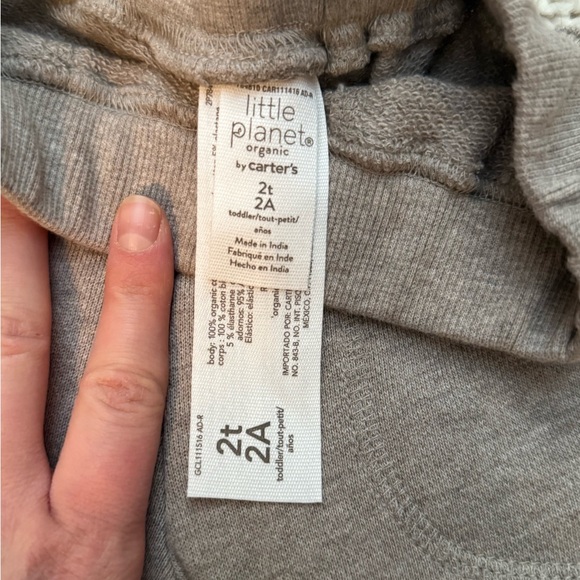 NWOT! Adorable Carter's Little Planet Sweater and Pants Set - Picture 4 of 4